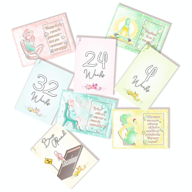Pregnancy milestone cards 1 Pregnancy milestone cards 1