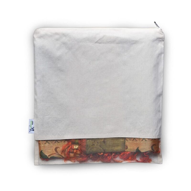 Cotton Saree Cover Bags with Zip & Window, organising a wardrobe Cotton Saree Cover Bags with Zip & Window, organising a wardrobe