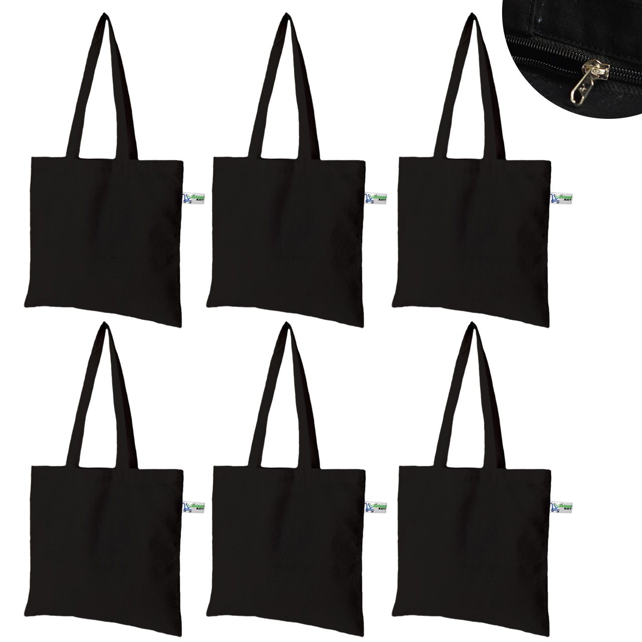 Large Black Leather Tote Bag