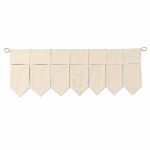 VantageKart Blank Natural Canvas Toran, Door Hanging, Plain, Ideal for Painting and Embroidery, Art Workshops